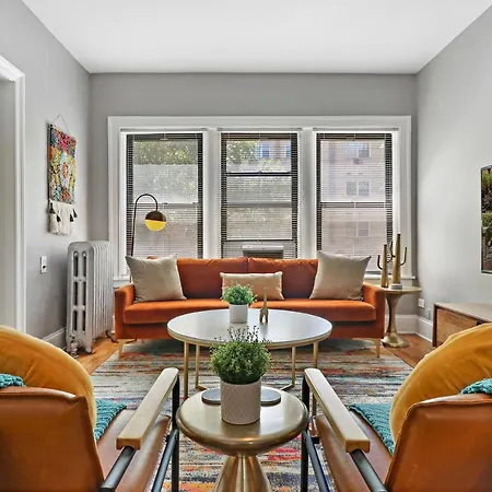 Modern 3Br Apt In Boystown, 12-Min Walk To Wrigley - Stratford 1S Apartment